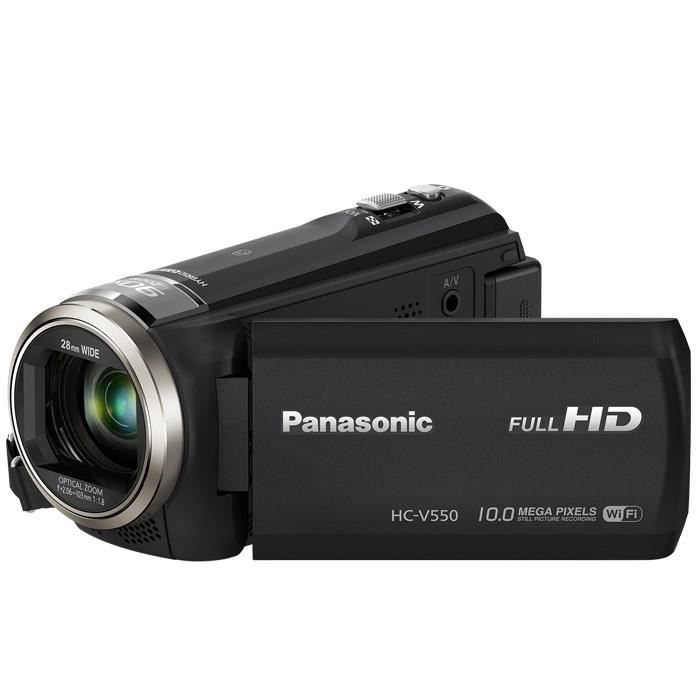 PANASONIC HC-V550 Caméscope Wifi Full HD