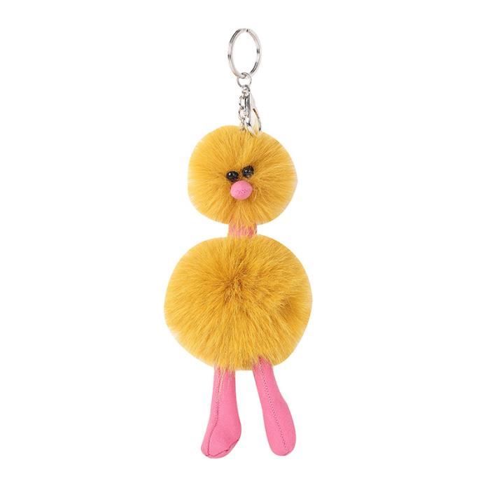 Ouligay Y2k Lot De 2 Porte-clés En Peluche Avec Pendentif En Forme De Chat Mignon Avec Cœur Et étoile Pour Les Amoureux Des Chats, Petite Amie, Femme
