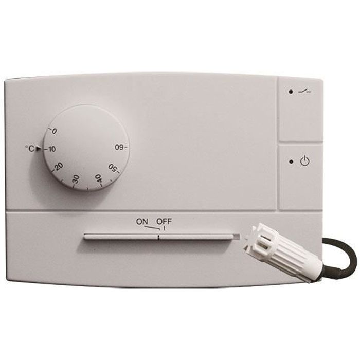 Perry Thermostat électronique Zefiro avec sonde pour chauffage au sol