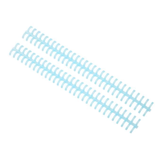 BORDSTRACT Lot 14 Peignes De Reliure 14 Couleurs – 19mm 30 Anneaux, Capacité 150 Feuilles, A4 B5 A5
