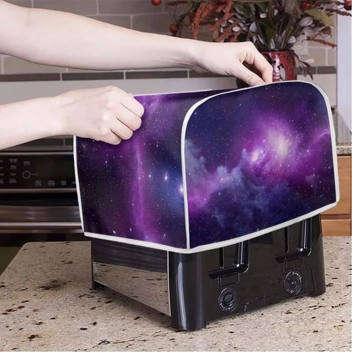 Housse Anti-Poussière Pour Grille-Pain 4 Tranches - Protection Comptoir De Cuisine | Lavable En Machine
