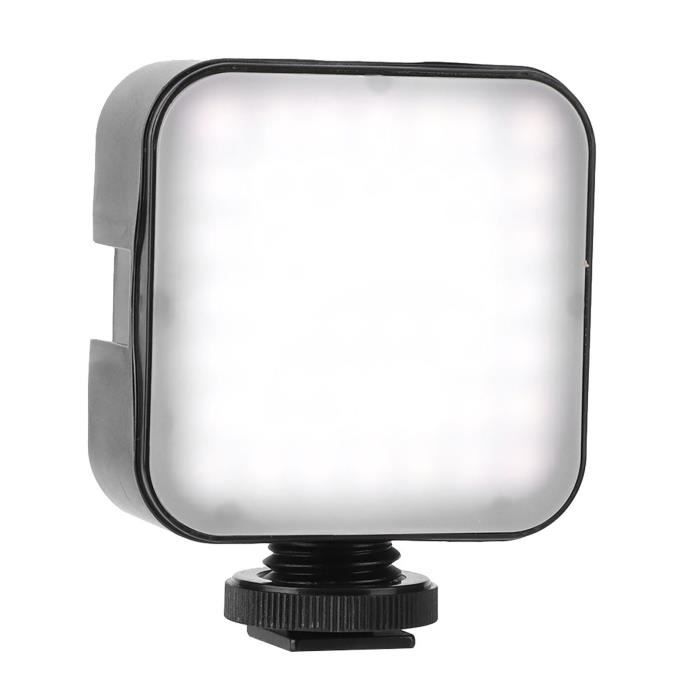 Lampe Vidéo LED 32W 416 LEDs - Lumière De Remplissage Studio Photo/Streaming - Écran Plat Réglable 180°/360°