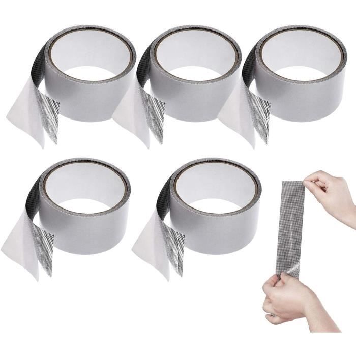 Ruban Adhésif De Réparation D'écran 2m Noir Pour Fenêtre