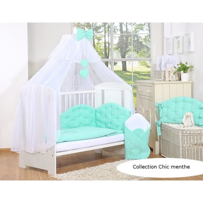 Ciel De Lit Bebe Enfant Moustiquaire A Coeurs Ch Achat Vente Ciel De Lit Bebe 5908297431550 Cdiscount