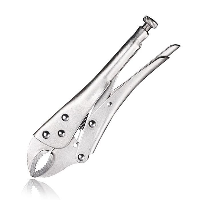 Pack De 2 Pinces à Mâchoire Droite – 6 Et 10 Pouces, Poignée Confort, Ajustables, Antirouille