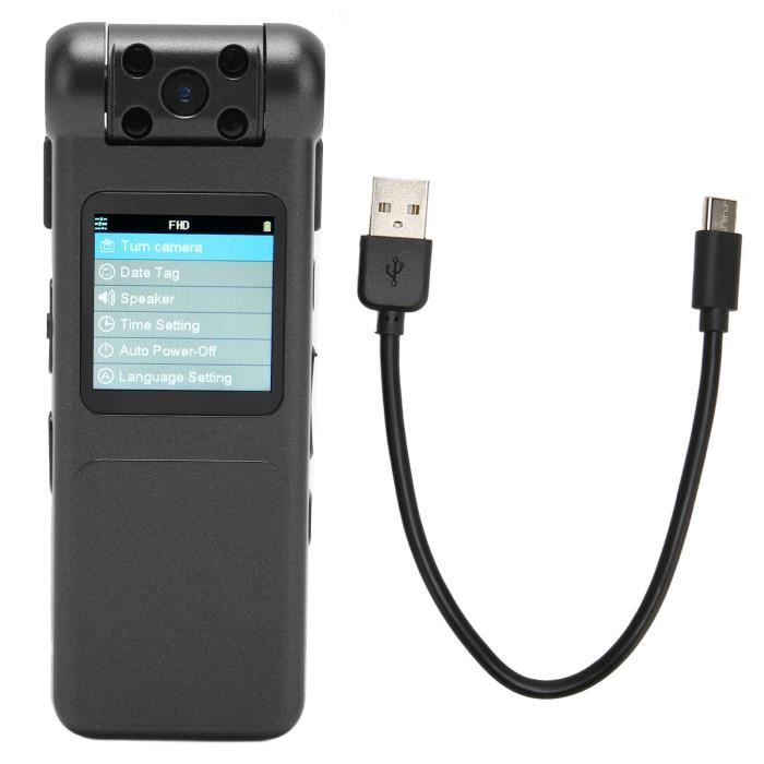 Mini Caméra Chargeur USB Sécurité - Enregistreur 1080P Avec Détection Mouvement | Surveillance Maison/Bureau