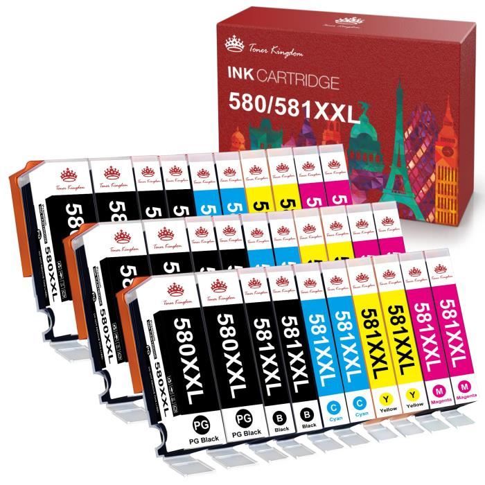 Multipack De Cartuchos De Tinta CLI-581XXL BK/C/M/Y De Alto