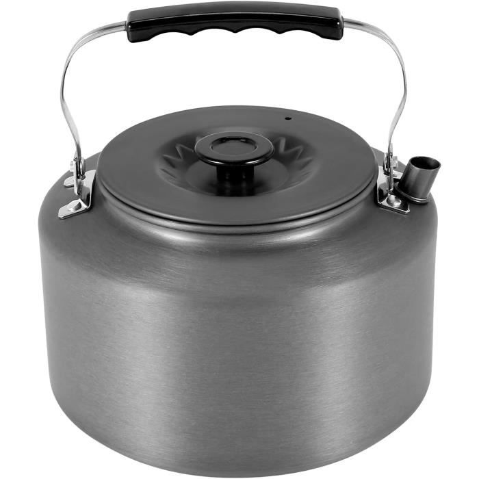 Bouilloire De Camping Bulin – 2,2 L, Aluminium Anodisé, Chauffage Rapide, Légère, Pour 2-3 Personnes