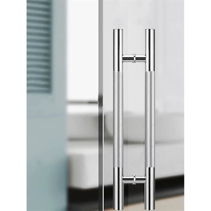 Poignée De Porte Push-Poussoir En Acier Inoxydable 304, Entrée De Porte ...