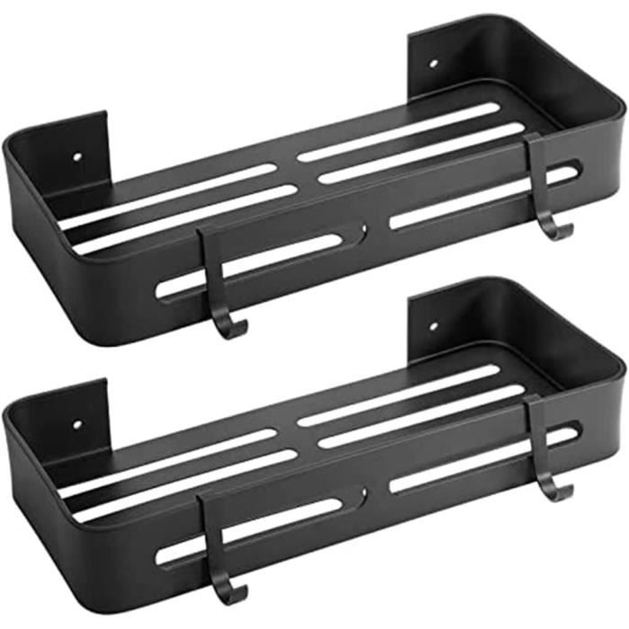 Lot De 3 Paniers De Douche D'Angle Adhésifs Sans Perçage - Panier De
