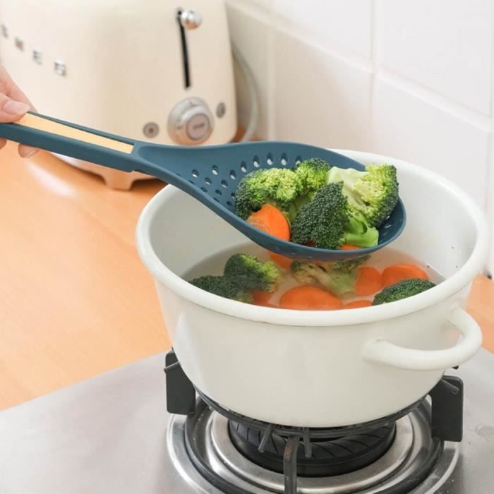 Cuillère à Caviar Moléculaire AMOYER - Acier Inoxydable, 56 Trous, Pour Sphères De Sauce