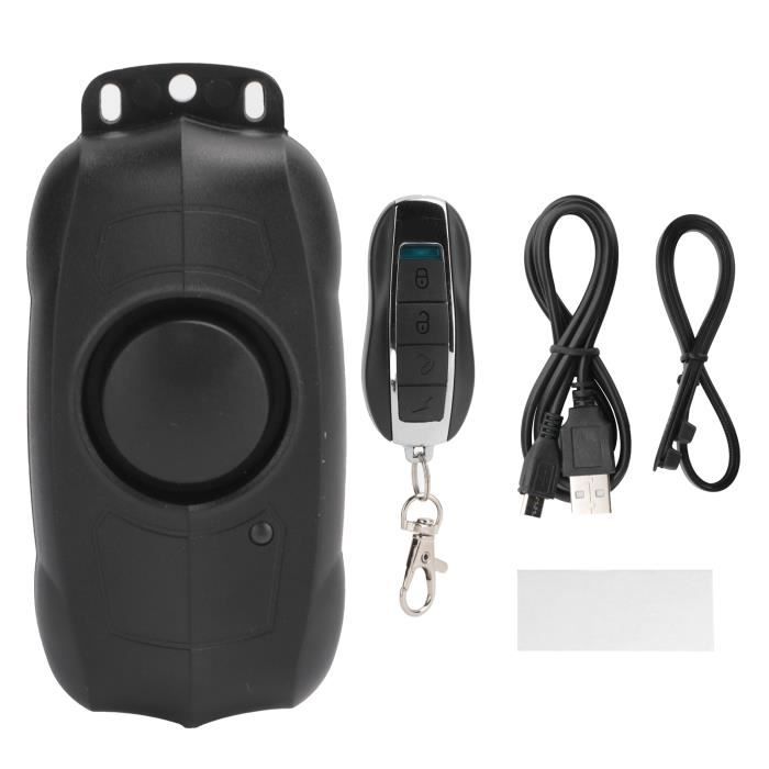 VBESTLIFE Alarme de sécurité de moto LY‑C1 Alarme Antivol avec Télécommande pour Vélo Scooter Électrique Moto Usage à