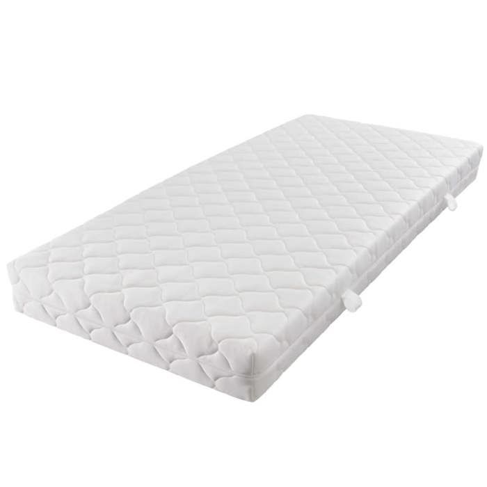 Matelas avec une couverture lavable 200 x 140 x 17cm H3 241403