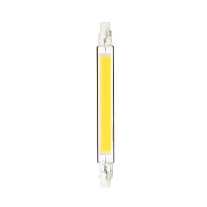 Ampoule LED Crayon culot R7S 10 5W cons. (65W eq.) lumière blanc chaud