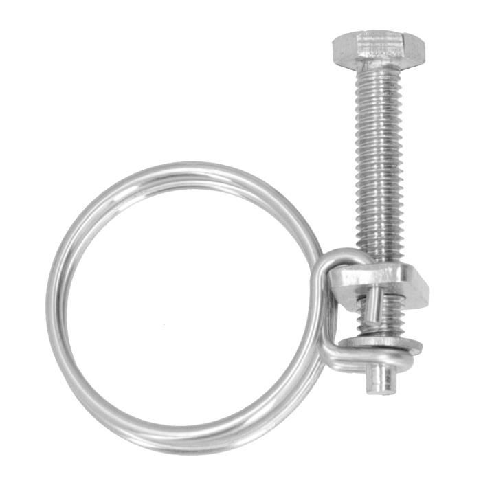 Lot De 5 Colliers De Serrage Acier Inoxydable 201 - Réglables Pour Tuyaux 45-50mm