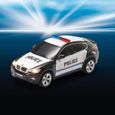 Voiture radiocommandée - REVELL - Bmw X6 Police - Gyrophare - 10 km/h - Noir-1