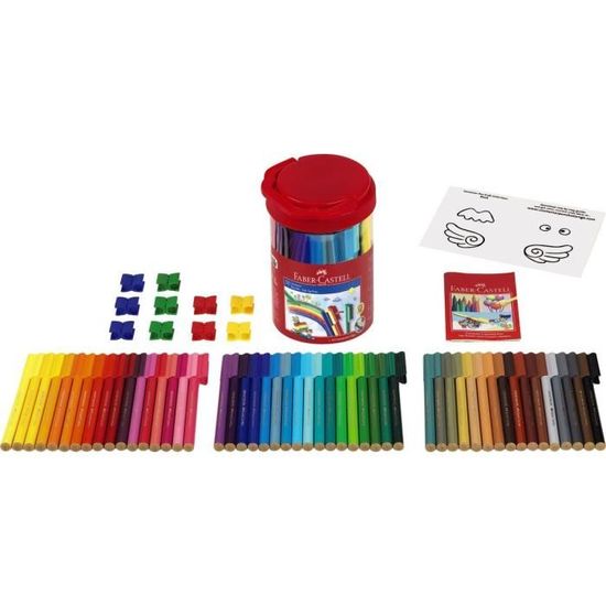 Faber Castell Tube De 50 Feutres Connector Coloris Assortis Achat Vente Feutres Fc 50 Feutres Connector Tube Cdiscount