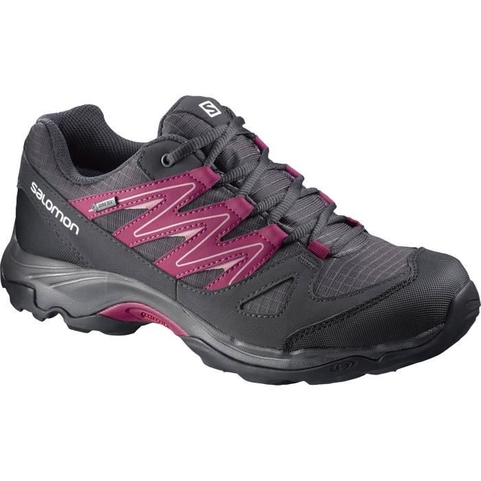 SALOMON Chaussures marche basses Granitik Gris Violet