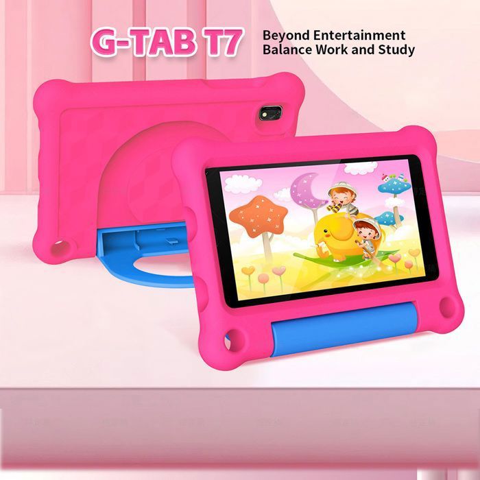 Tablette pour enfants 7 pouces DDR 2 Go EMMC 32 Go IPS Écran double Tablette pour enfants 7 pouces DDR 2 Go EMMC 32 Go IPS Écran double