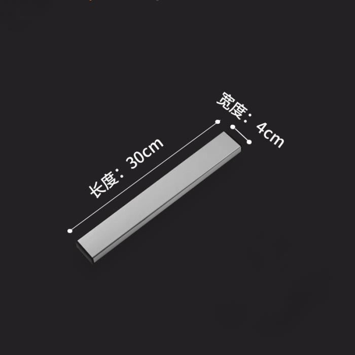 Barre Magnétique Pour Couteaux 40cm En Acier Inoxydable - Porte-Couteau Aimanté Ultra-Fort