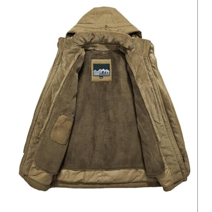 Parka homme kaki militaire clearance