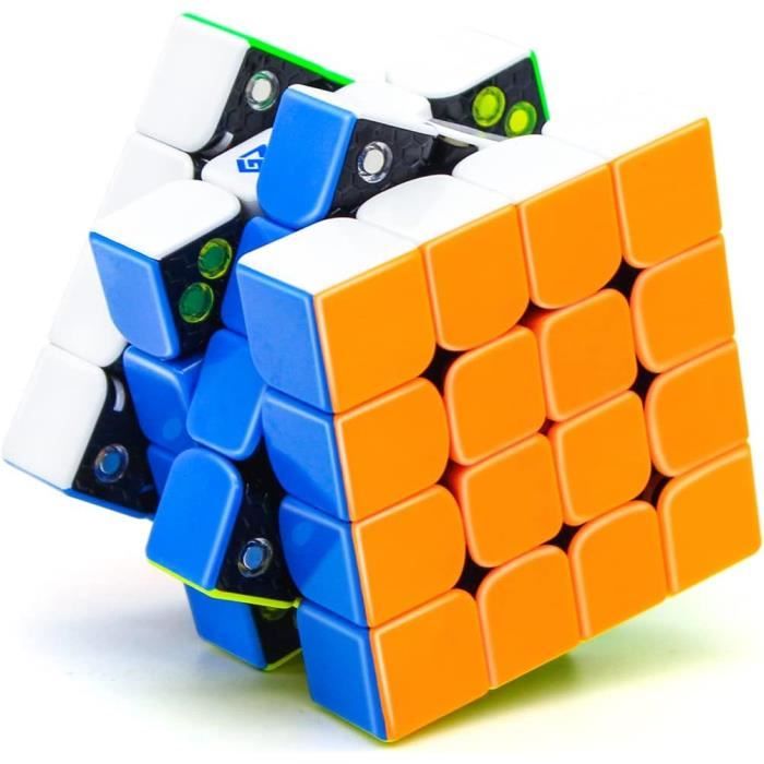 Gan 460 M Cube de vitesse 4x4 Puzzle sans autocollant Jouet magique