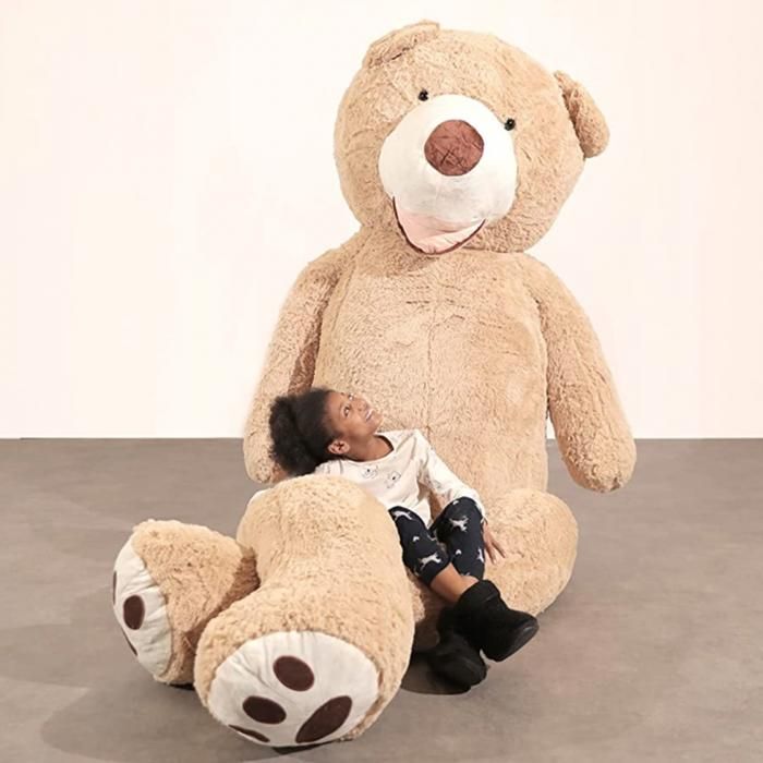 Peluche Géante Nounours 340 cm Banabear Bananair Beige