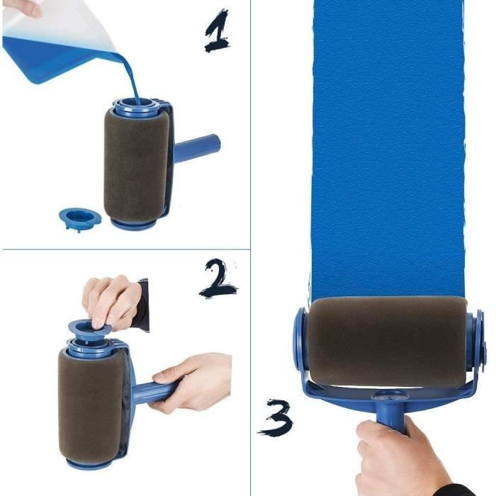 Rouleau à peinture,Rouleau de peinture antigoutte,avec réservoir et — free download