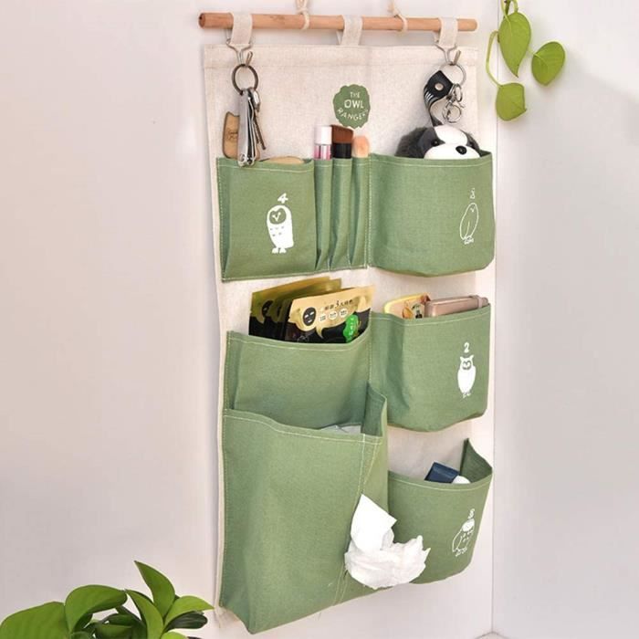 Lot De 2 Sacs De Rangement Suspendus Au Mur, Conteneurs De