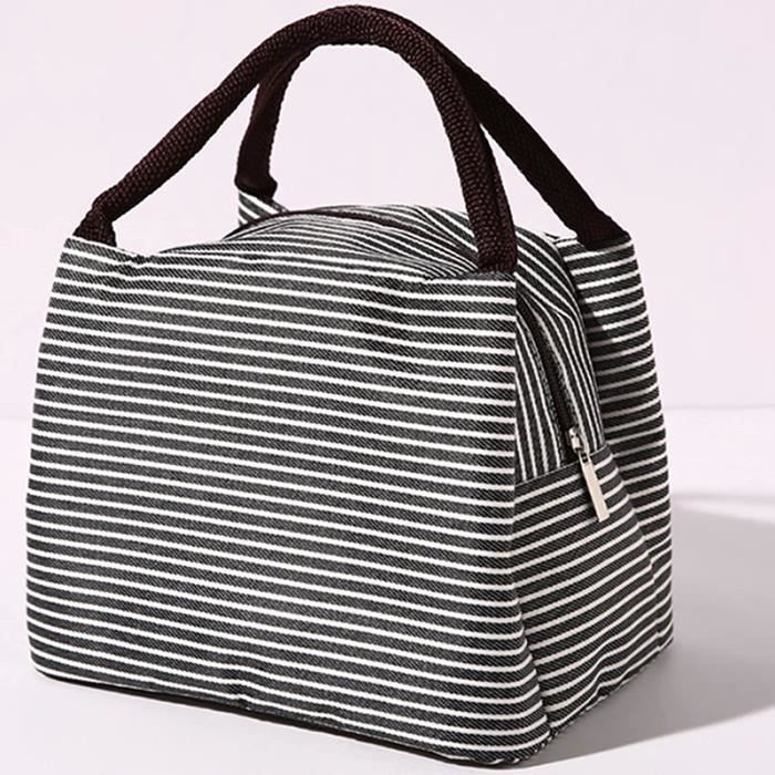 Sac Repas Isotherme Pliable - étanche, Poignée Ergonomique, Idéal Pique-nique, Bureau, Voyage - 6