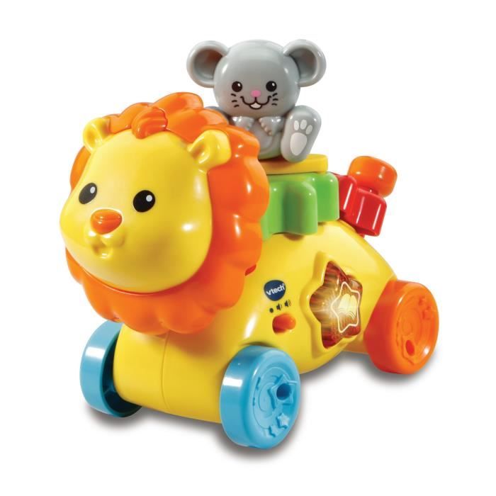 VTech - Trotteur bébé - Super Trotteur parlant 2 en 1 rose