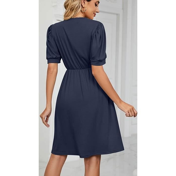 Robe été deals bleu marine