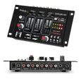 PACK SONO  DJ Ampli 480w + 2 Enceintes 300w + Micro + Mixage Dj21 + câble PC + Jeu de lumière magnifique-3