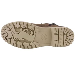 bottes fourrées homme mustang