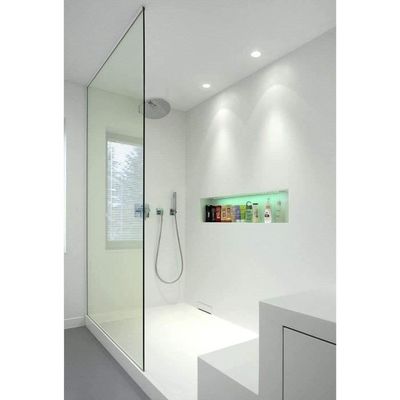Kit spot à LED pour cabine de douche étanche IP65 à encastrer sur  placoplâtre couleur chrome brillant avec ampoule LED 7 W = [A1085] -  Cdiscount Bricolage