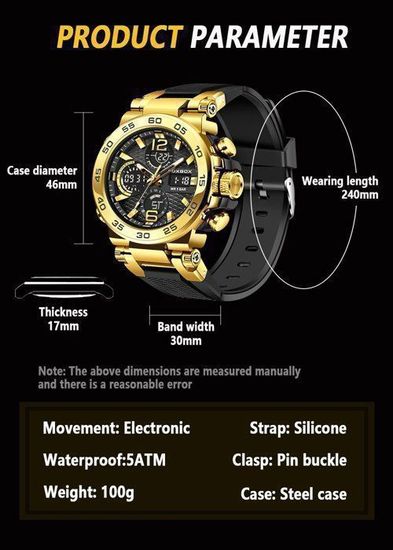 Montre sales kinyued automatique