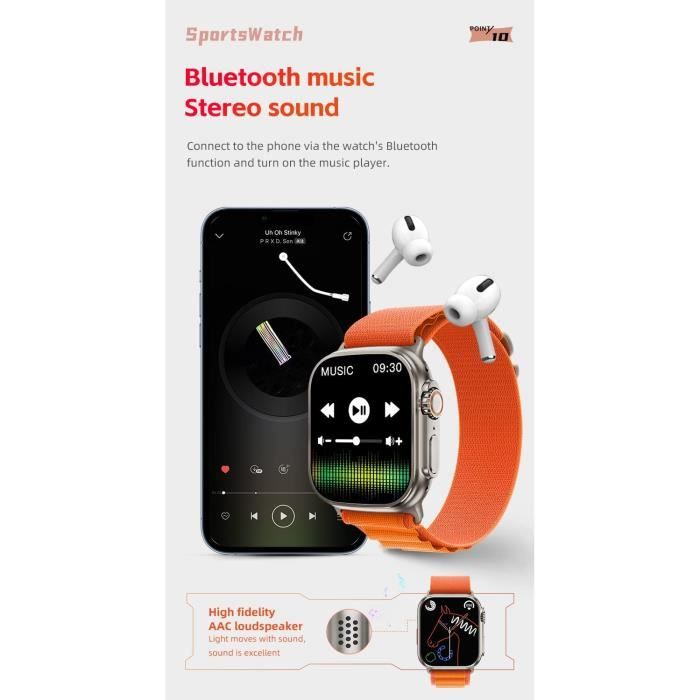 Montre sport deals sans smartphone