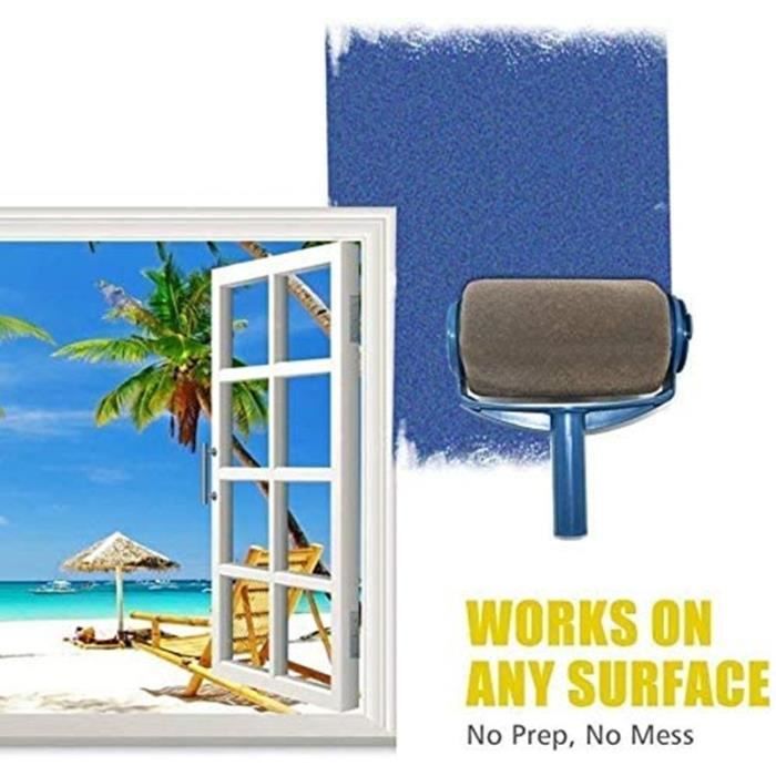 ZJCHAO Ensemble De Rouleaux à Peinture De 9 Pouces Ensemble De Rouleaux à Peinture Rouleau De