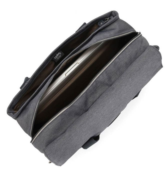 Kipling Sac d ordinateur portable gris noir pour femme Peppery Perlani Working Bag L Charcoal 88153 Cdiscount Bagagerie Maroquinerie