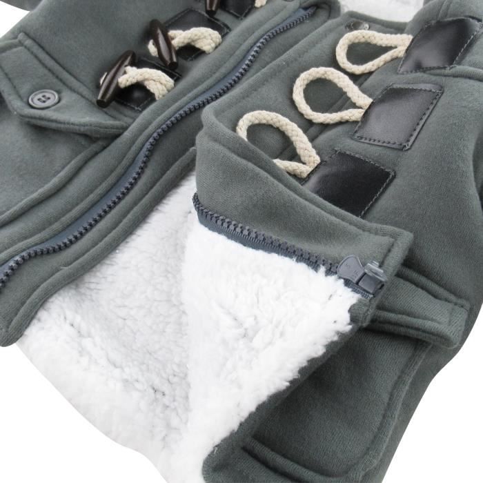 Veste à Capuche Pour Bébé En Polaire Avec Petites Oreilles Vêtements Fille