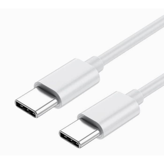 Câble De Charge USB Type-C Pour Huawei Honor 10 - 1 Mètre, Noir, Données Et Recharge