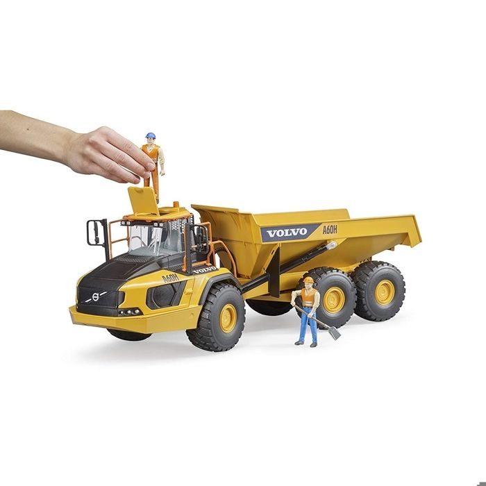Camion Benne A60H Volvo Bruder | King Jouet Belgique - Véhicules de chantier et tracteurs