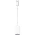 Adaptateur Câble USB vers Lightning pour iPhone iPad Blanc-0