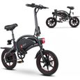 Vélo électrique pour adultes 14” 10 Ah APP DYU D3+ Noir-0