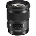 Objectif SIGMA 50MM 1,4/50 DG HSM ART pour Nikon - Ouverture F/1.4 - Piqué exceptionnel-0