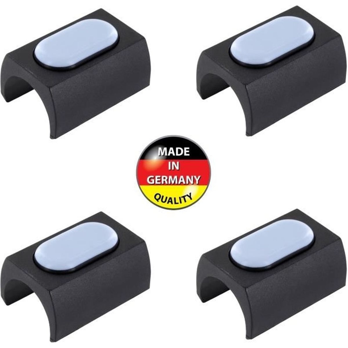 Cyclingcolors 4X Embout De Tube Bouchon Rond Enveloppant Teflon