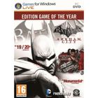 WARNER HOME VIDEO BATMAN ARKHAM CITY GOTY / Jeu PC