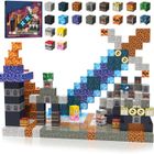 TATATOYIA Construction Magnetique Enfant- Cube Magnétique - 100Pcs Magnetic Blocks,2cm - Jeu de construction magnétique pour Enfants de 6