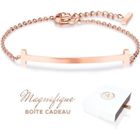 Bracelet femme plaqué or 2SPLENDID - Cristaux SWAROVSKI ELEMENTS - Boîte cadeau offerte