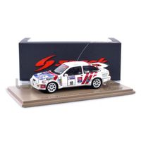 Voiture Miniature de Collection - SPARK 1/43 - FORD Sierra RS Cosworth - Rallye Lombard RAC 1987 - White / Red / Blue - S8702
